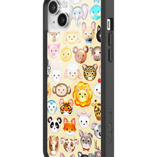 Wildflower iPhone case 14 Plus Animal Kingdom Lions Cute