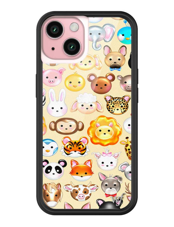 Wildflower iPhone case 15 Animal Kingdom Lions Cute