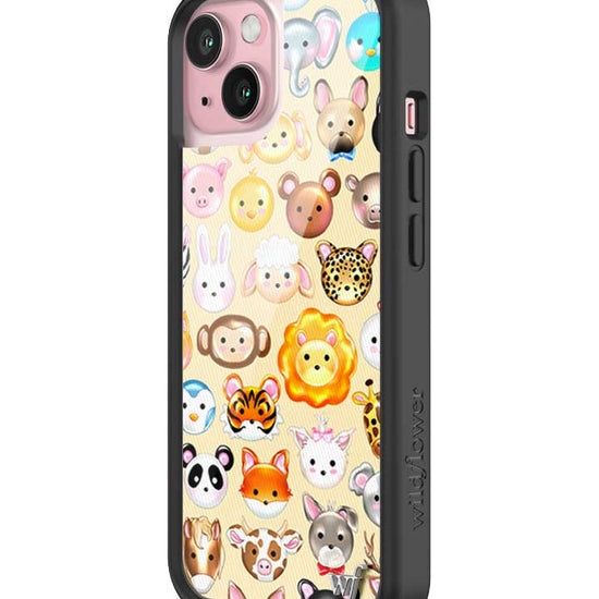 Wildflower iPhone case 15 Animal Kingdom Lions Cute