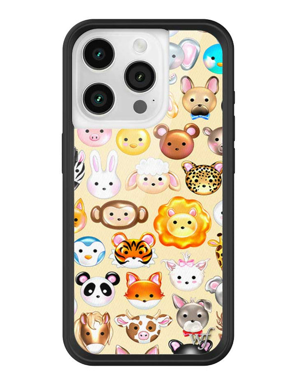 Wildflower iPhone case 15 Pro Animal Kingdom Lions Cute