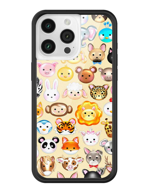 Wildflower iPhone case 15 Pro Max Animal Kingdom Lions Cute