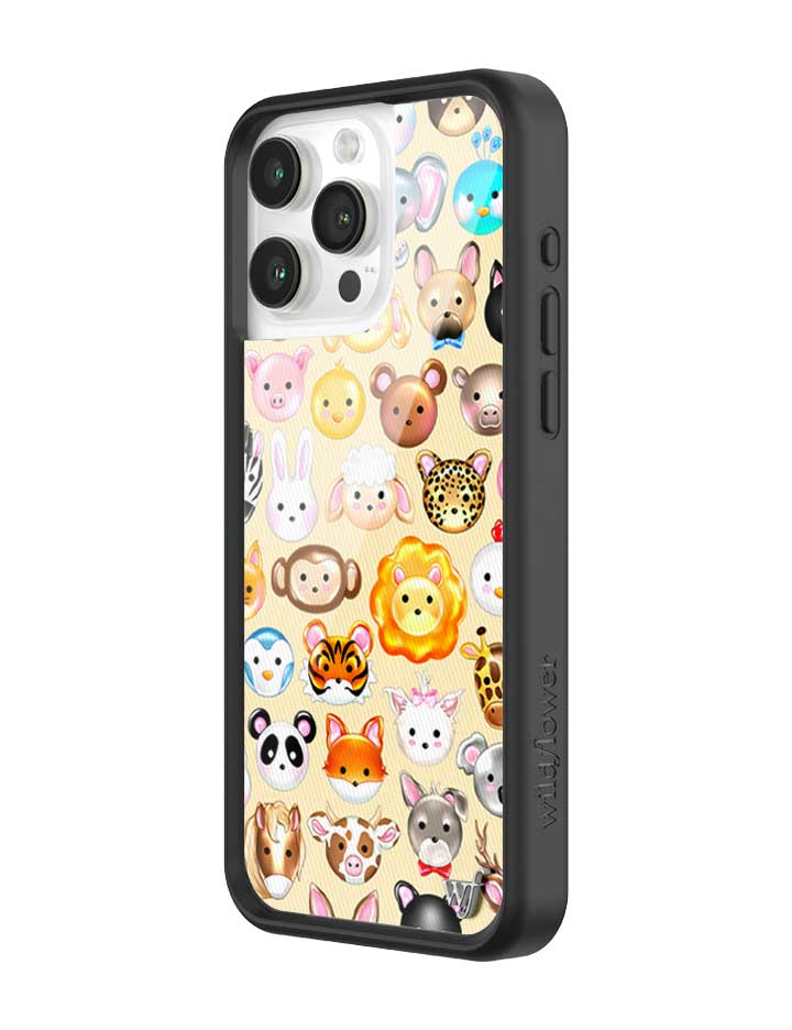 Wildflower iPhone case 15 Pro Max Animal Kingdom Lions Cute