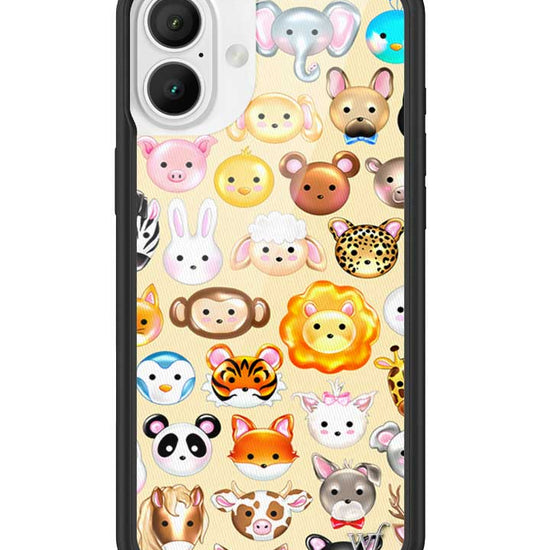 Wildflower iPhone case 16 Plus Animal Kingdom Lions Cute
