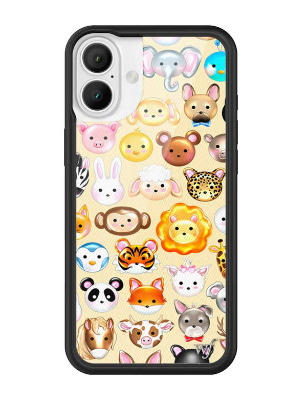 Wildflower iPhone case 16 Plus Animal Kingdom Lions Cute