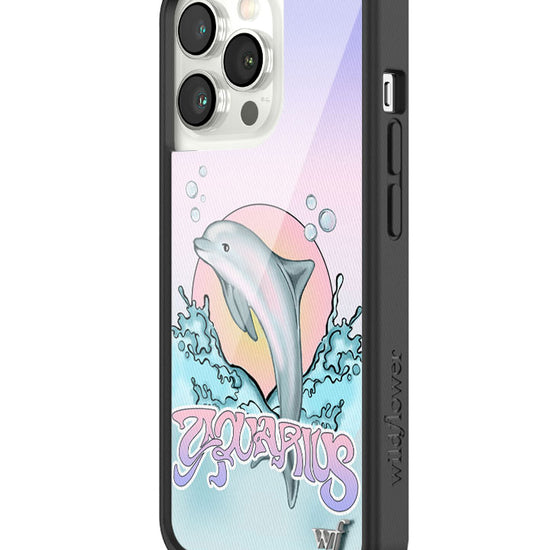 wildflower aquarius iphone 13 pro case