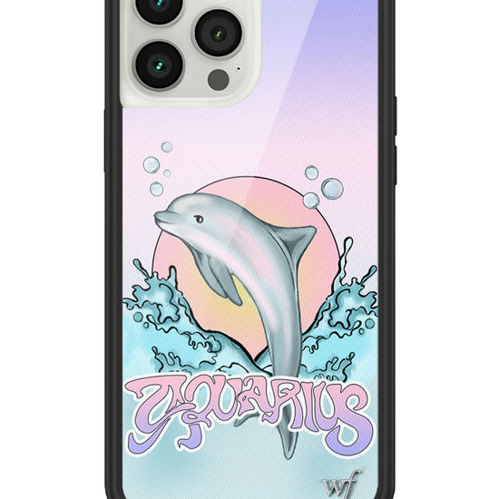 wildflower aquarius iphone 13 pro max case