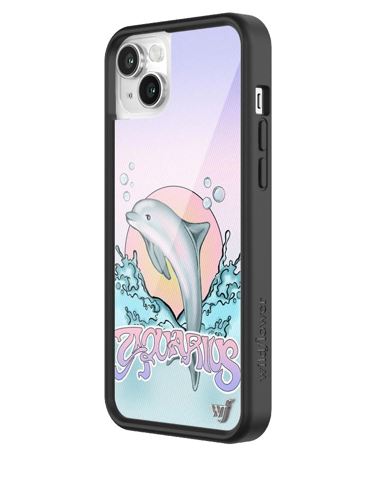 Aquarius iPhone 14 Plus Case – Wildflower Cases