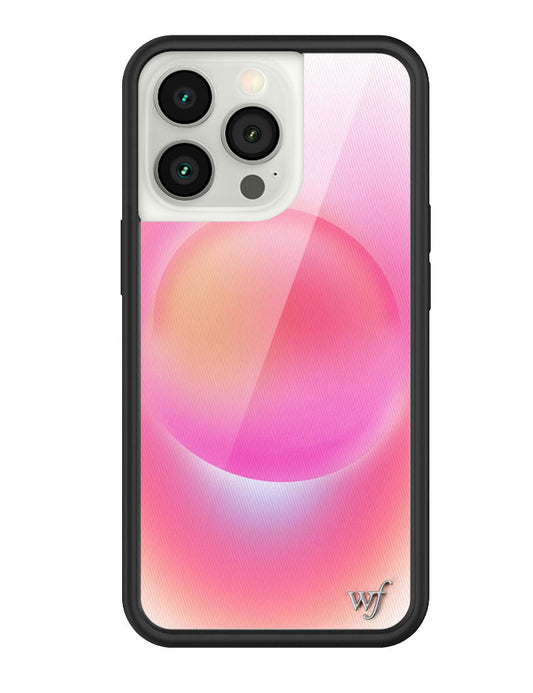 wildflower hot pink aura iphone 13pro case