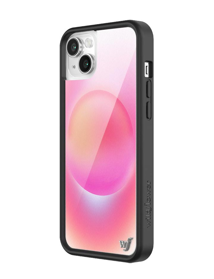 Wildflower Hot Pink Aura iPhone 14 Case