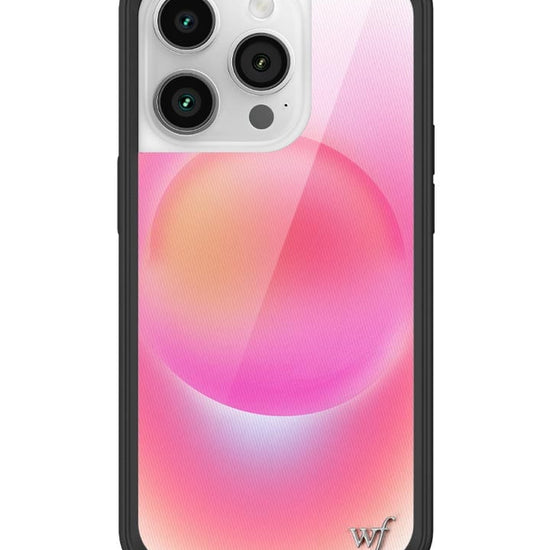 wildflower hot pink aura iphone 14pro case