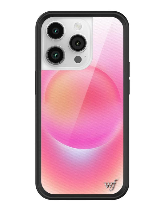 wildflower hot pink aura iphone 14pro case