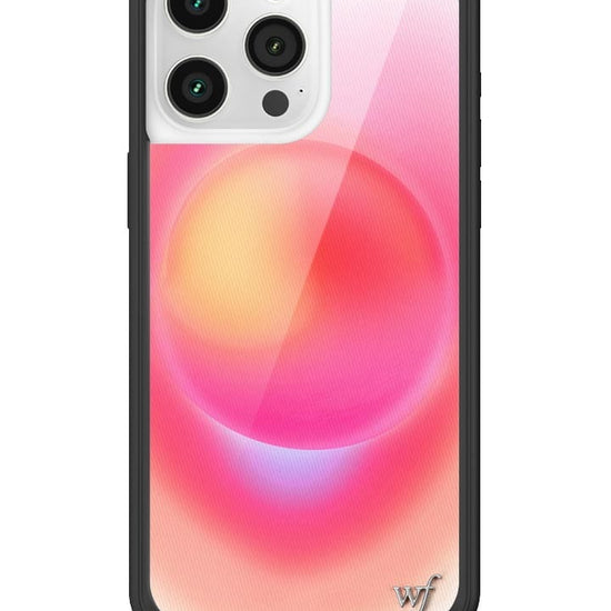 wildflower hot pink aura iphone 15promax case