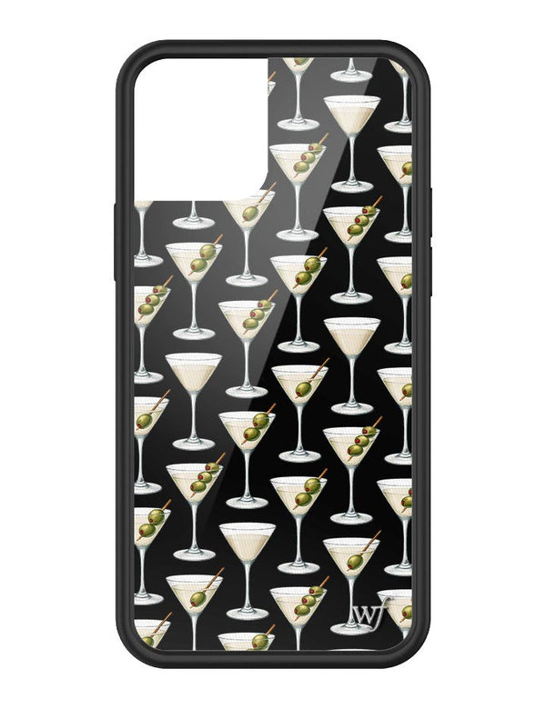 Wildflower iPhone case 12/12 Pro Ashtin Earle Olives Black Cute