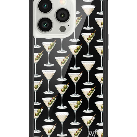 Wildflower iPhone case 13 Pro Ashtin Earle Olives Black Cute