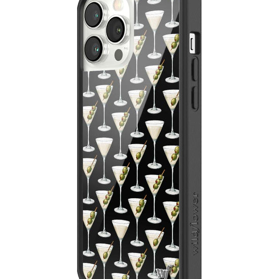 Wildflower iPhone case 13 Pro Max Ashtin Earle Olives Black Cute