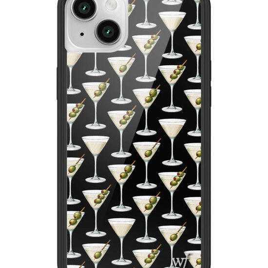 Wildflower iPhone case 14 Ashtin Earle Olives Black Cute