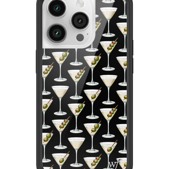 Wildflower iPhone case 14 Pro Ashtin Earle Olives Black Cute