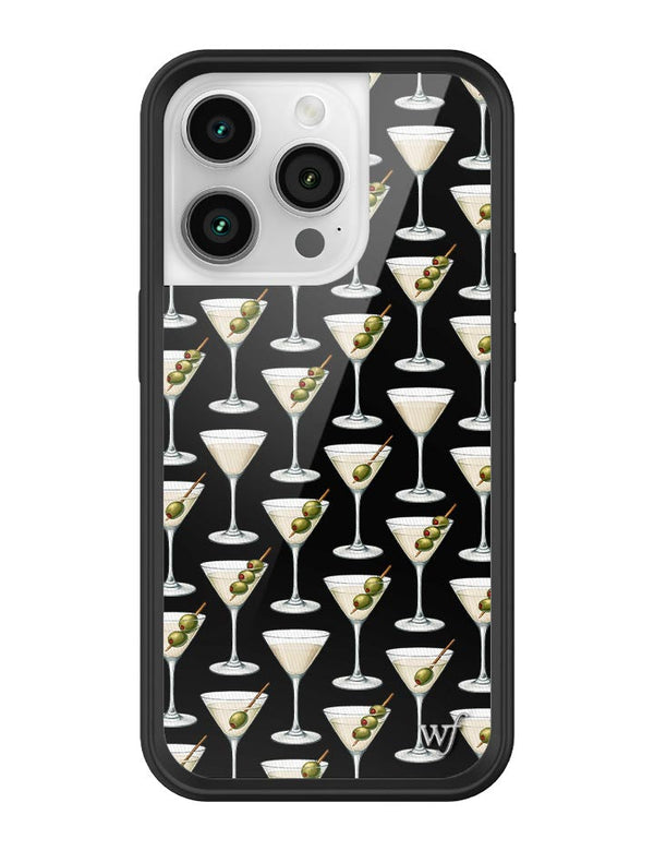 Wildflower iPhone case 14 Pro Ashtin Earle Olives Black Cute