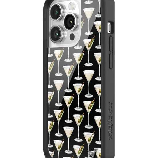 Wildflower iPhone case 14 Pro Ashtin Earle Olives Black Cute
