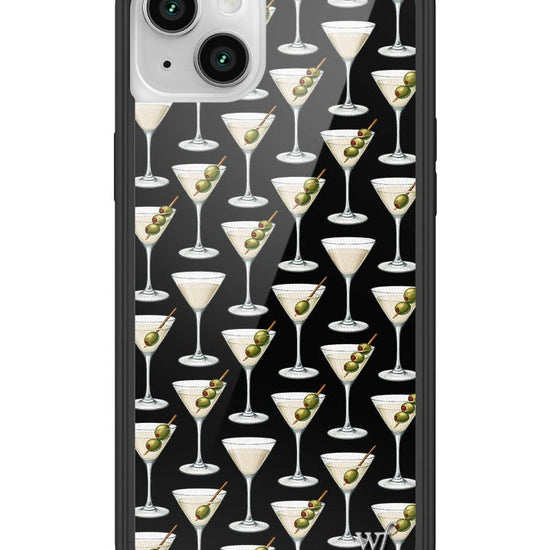 Wildflower iPhone case 14 Plus Ashtin Earle Olives Black Cute