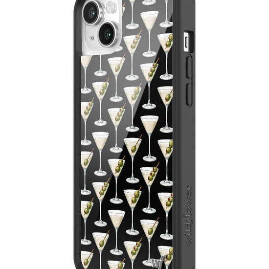 Wildflower iPhone case 14 Plus Ashtin Earle Olives Black Cute