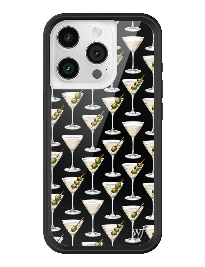 Wildflower iPhone case 15 Pro Ashtin Earle Olives Black Cute