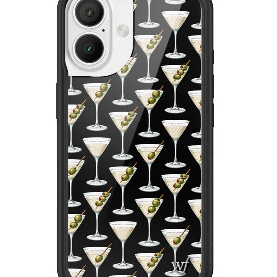 Wildflower iPhone case 16 Ashtin Earle Olives Black Cute