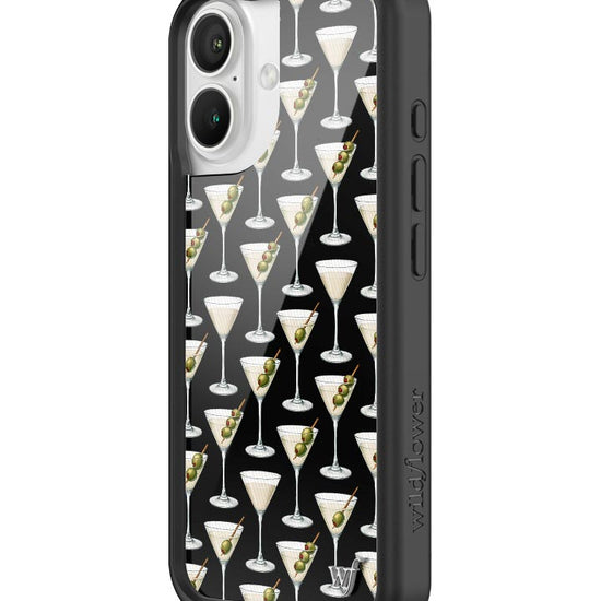 Wildflower iPhone case 16 Ashtin Earle Olives Black Cute