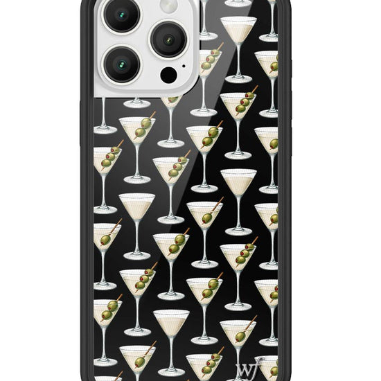 Wildflower iPhone case 16 Pro Max Ashtin Earle Olives Black Cute