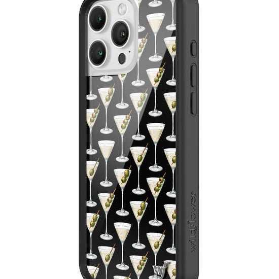 Wildflower iPhone case 16 Pro Max Ashtin Earle Olives Black Cute