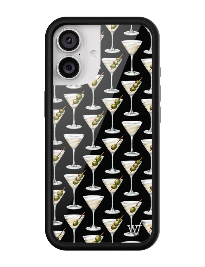 Wildflower iPhone case 17 Ashtin Earle Olives Black Cute