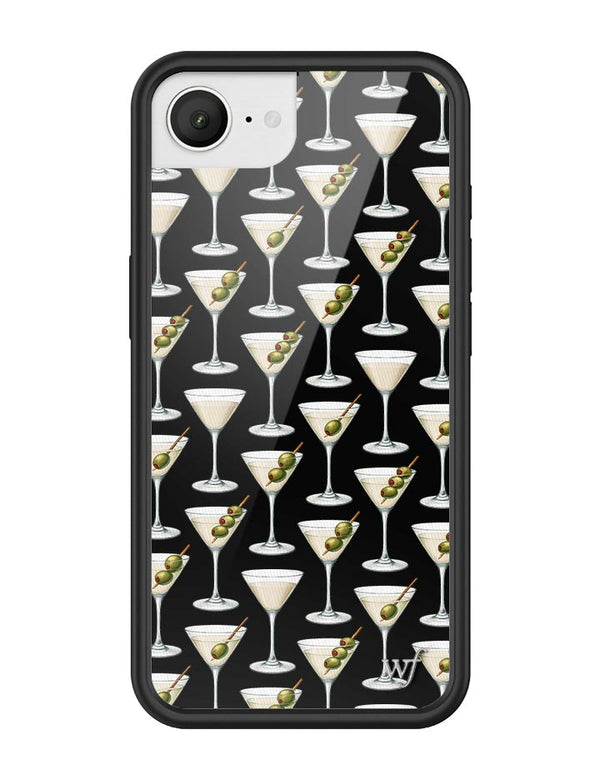Wildflower iPhone case 17e Ashtin Earle Olives Black Cute