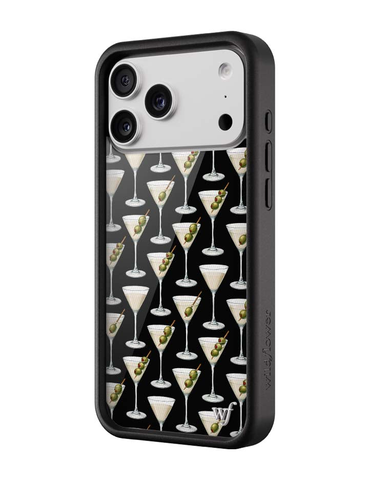 Wildflower iPhone case 18 Pro Max Ashtin Earle Olives Black Cute