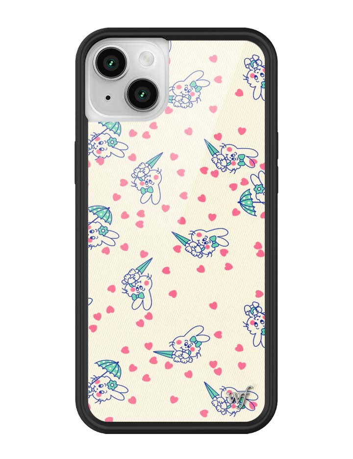 Wildflower iPhone case 14 Ashley Williams Bunny Baby Cream Pink Cute