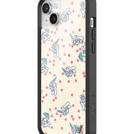 Wildflower iPhone case 14 Ashley Williams Bunny Baby Cream Pink Cute