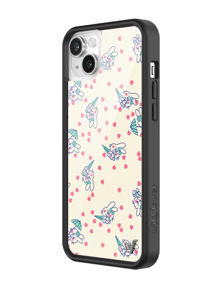 Wildflower iPhone case 14 Ashley Williams Bunny Baby Cream Pink Cute