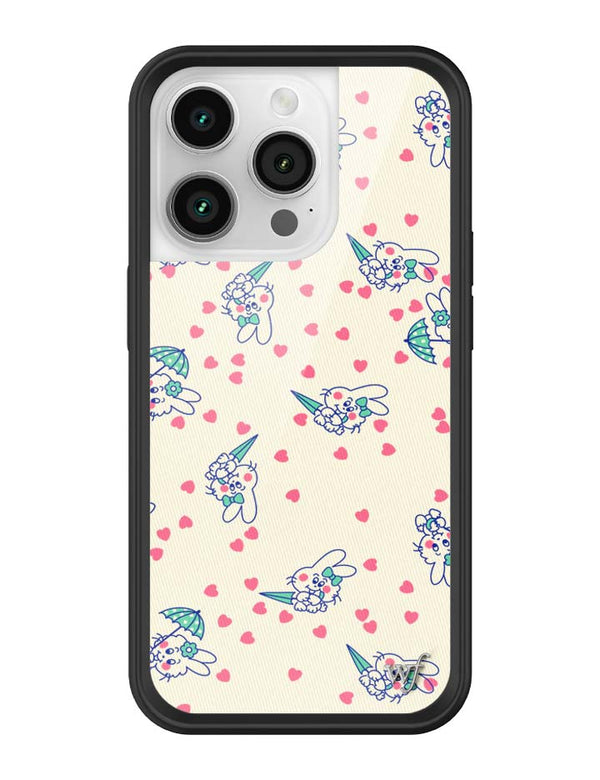 Wildflower iPhone case 14 Pro Ashley Williams Bunny Baby Cream Pink Cute