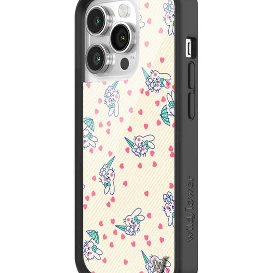 Wildflower iPhone case 14 Pro Ashley Williams Bunny Baby Cream Pink Cute