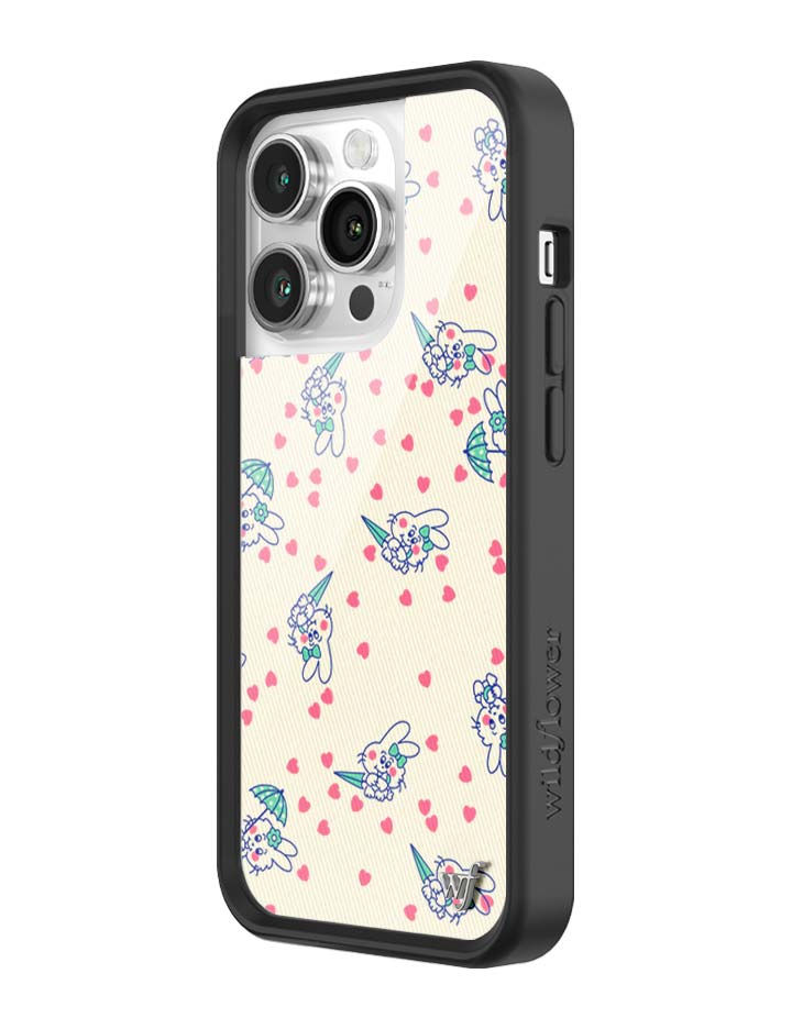 Wildflower iPhone case 14 Pro Ashley Williams Bunny Baby Cream Pink Cute