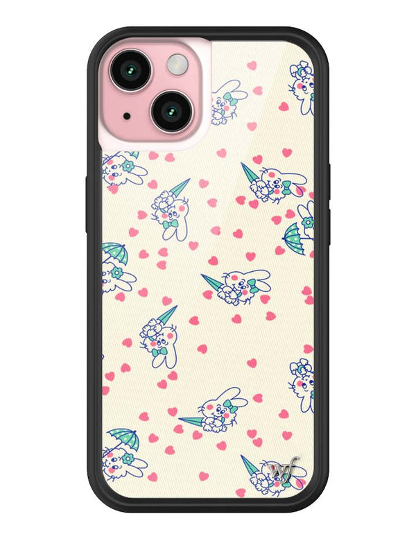 Wildflower iPhone case 15 Ashley Williams Bunny Baby Cream Pink Cute