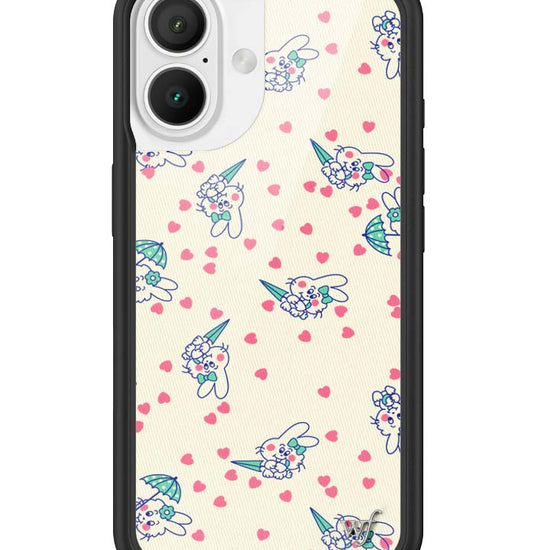 Wildflower iPhone case 16 Ashley Williams Bunny Baby Cream Pink Cute