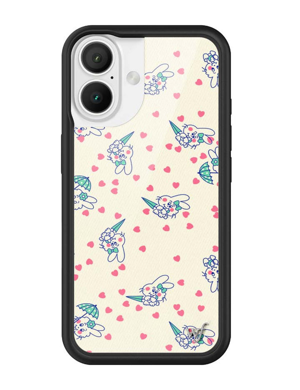 Wildflower iPhone case 16 Ashley Williams Bunny Baby Cream Pink Cute