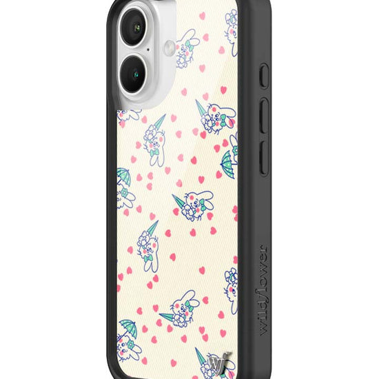 Wildflower iPhone case 16 Ashley Williams Bunny Baby Cream Pink Cute