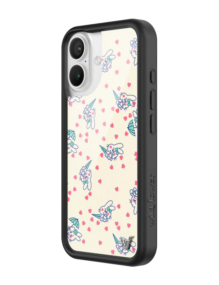 Wildflower iPhone case 16 Ashley Williams Bunny Baby Cream Pink Cute