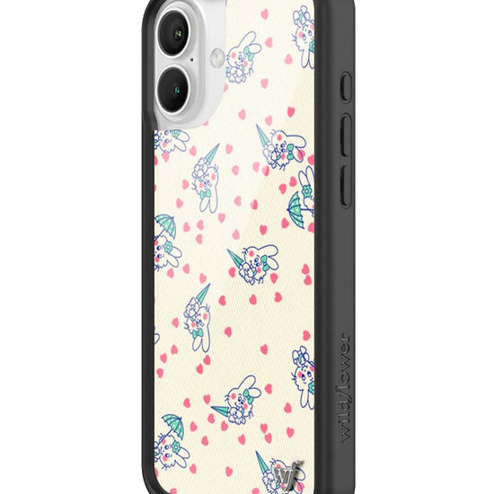 Wildflower iPhone case 16 Plus Ashley Williams Bunny Baby Cream Pink Cute