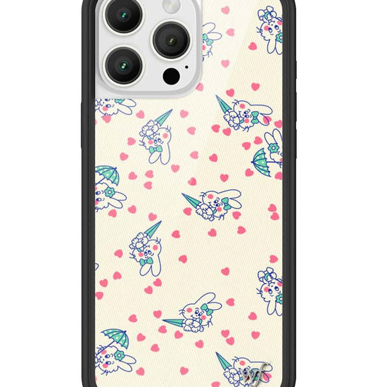 Wildflower iPhone case 16 Pro Max Ashley Williams Bunny Baby Cream Pink Cute