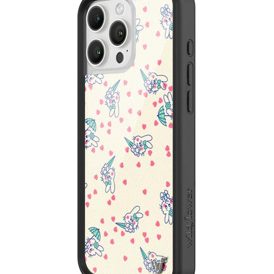 Wildflower iPhone case 16 Pro Max Ashley Williams Bunny Baby Cream Pink Cute