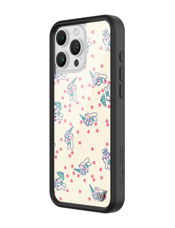 Wildflower iPhone case 16 Pro Max Ashley Williams Bunny Baby Cream Pink Cute