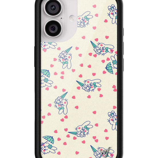 Wildflower iPhone case 17 Ashley Williams Bunny Baby Cream Pink Cute