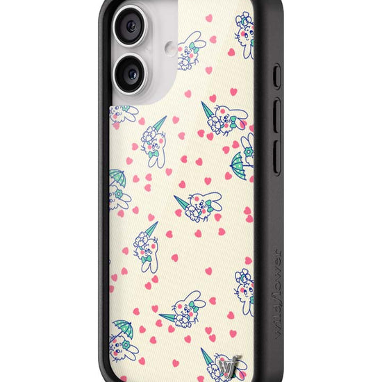 Wildflower iPhone case 17 Ashley Williams Bunny Baby Cream Pink Cute